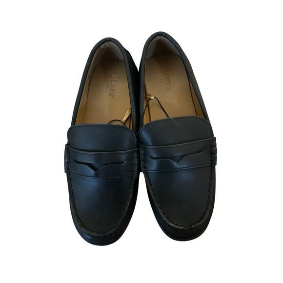 J. Crew CrewCuts Boys' occasion loafers black size K5 - Picture 1 of 7